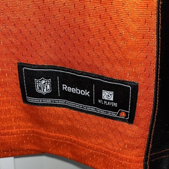 Sewn Orange Chicago Bears Reebok Retro Jay Cutler NFL Women’s Jersey S - Picture 4 of 5